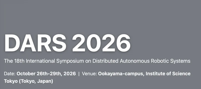 DARS 2026: The Swarm Descends on Tokyo