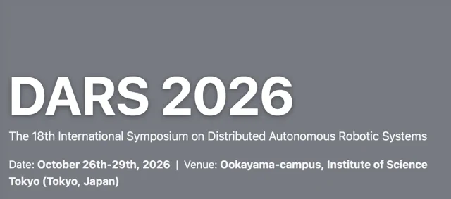 DARS 2026: The Swarm Descends on Tokyo