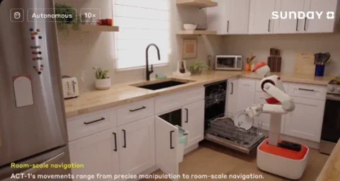 Sunday AI Skips Robot Puppets, Teaches Chores by Hand