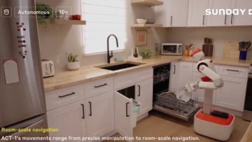 Sunday AI Skips Robot Puppets, Teaches Chores by Hand