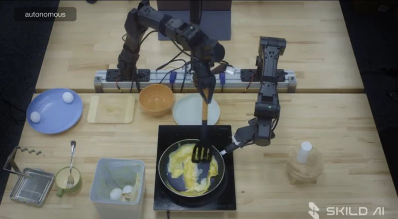 Skild AI Teaches Robots to Cook by Making Them Watch YouTube