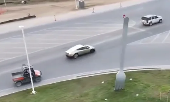 Tesla Cybercab Hits Public Roads Near Gigafactory Texas