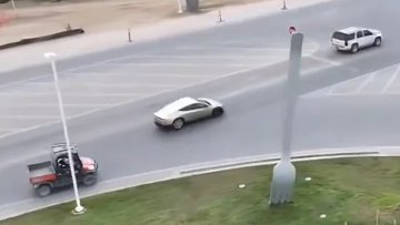 Tesla Cybercab Hits Public Roads Near Gigafactory Texas