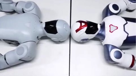 A screenshot of the X post from Humanoids Daily reporting on the Unitree R1's production timeline.