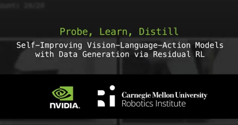 CMU Lets Robots Learn From Their Own Mistakes