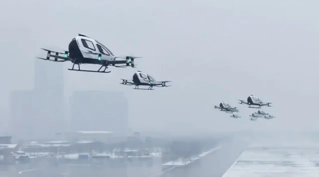 China Clears Autonomous Air Taxis for Takeoff