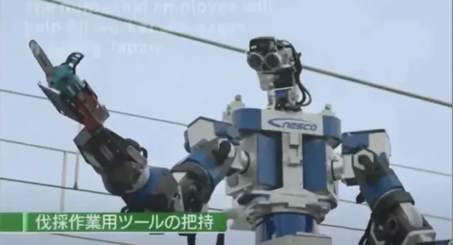 Japan's Giant Robot Fixes Railways, Fulfills Mecha Dreams