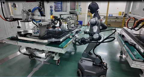 Humanoids Clock In at CATL's Battery Factory