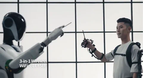 Exoskeletons Turn Humans Into Puppeteers for Robot Training