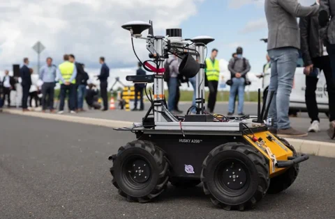 Hungary's New Security Guard is a Robot-Drone Team on Wheels