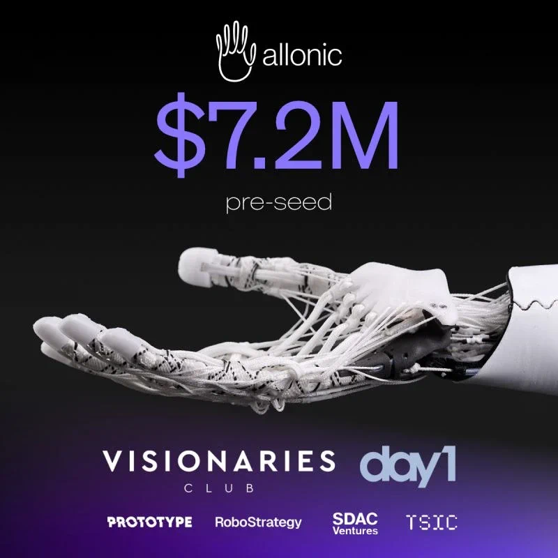 Allonic Scores Record $7.2M to Weave the Future of Robot Bodies