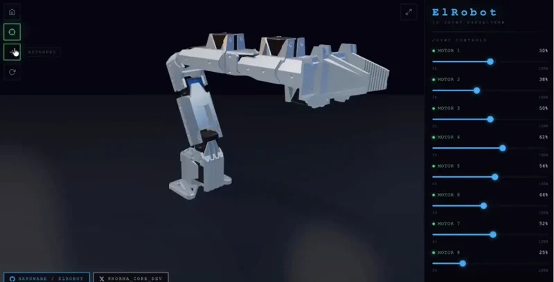 NormaCore Now Lets You Test Its Robot Arm Directly in Your Browser
