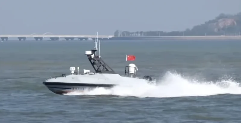 China Deploys Autonomous Drone Boat Swarm in Naval Power Play