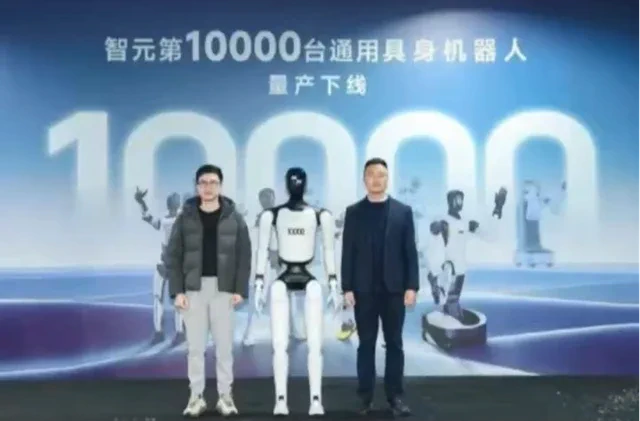 AGIBOT Hits 10,000 Humanoids, Flexes Mass Production Muscle