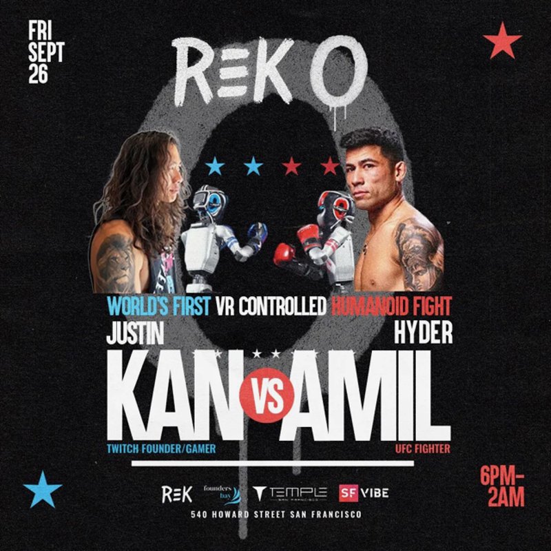 Twitch Founder vs UFC Fighter: VR Robot Showdown