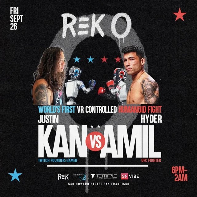 Twitch Founder vs UFC Fighter: VR Robot Showdown