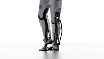 LG's KAPEX Humanoid Robot Struts In