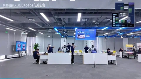 Beijing's Massive Humanoid Robot Training Center Opens