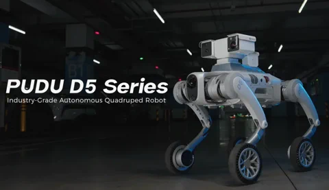 Pudu D5: A New Robot Dog for the Factory Floor