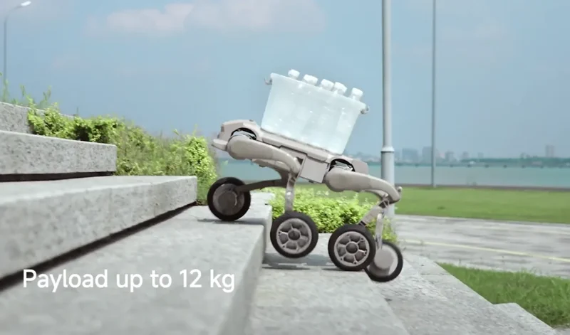 Genisom L1: A 15kg Quadruped with Wheels and a 100 TOPS Brain