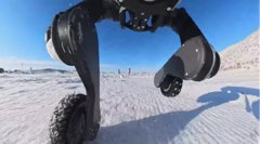 Deep Robotics M20 Drifts in -30°C Snow Like a Pro