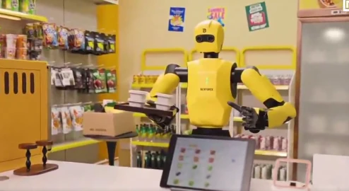 DEXFORCE Robot Clerks Are Here to Nuke Your Burrito