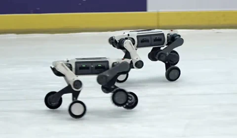 DEEP Robotics' Lynx M20 Skates for Olympic Gold