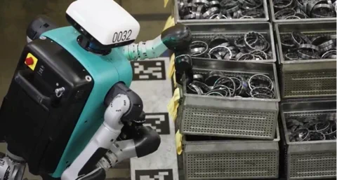 Digit Robot Clocks In for Another Mind-Numbing Logistics Shift