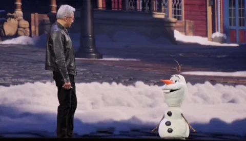 NVIDIA's GTC Keynote Features a Surprise Guest: A Real-Life Olaf