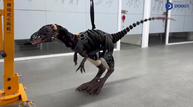 DOBOT's New Robot Dinosaur Takes Its First Breath