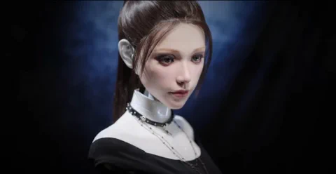 AheadForm's Origin F1 Robot Has a Stare That's Unnervingly Human