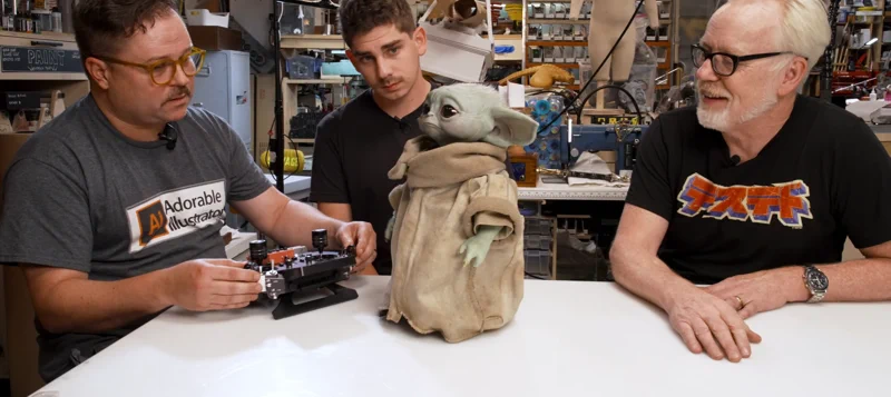 Adam Savage's Animatronic Grogu is an Over-Engineered Masterpiece