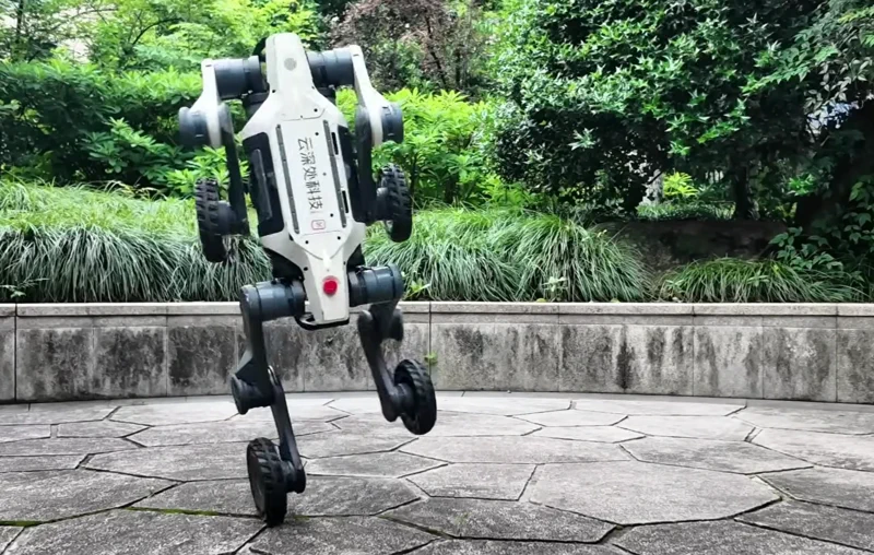 Deep Robotics Lynx S10: Half Skateboard, Half Mountain Goat